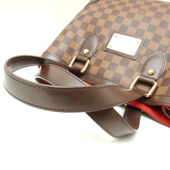 Louis Vuitton Damier Hampstead PM Ebene Tote Bag Brown - Picture 5 of 8